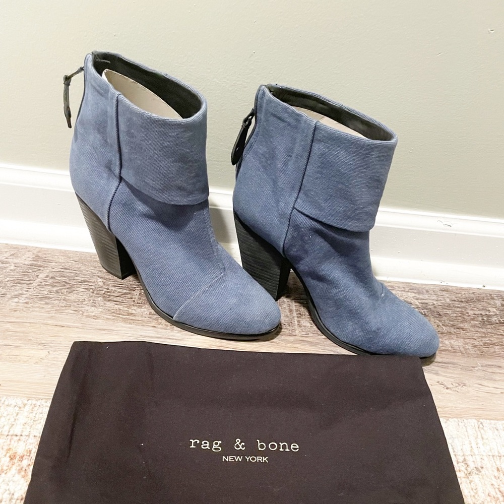 Rag & Bone denim booties size 41